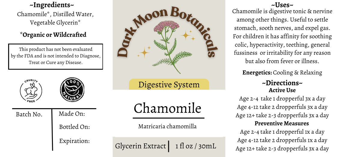 Chamomile Glycerin Extract