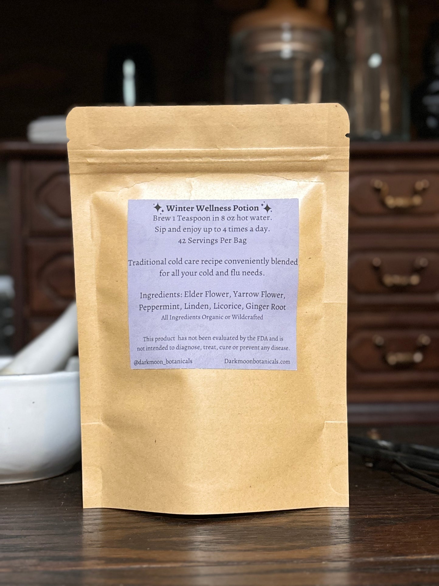 Winter Wellness Potion: A Cold & Flu Brew