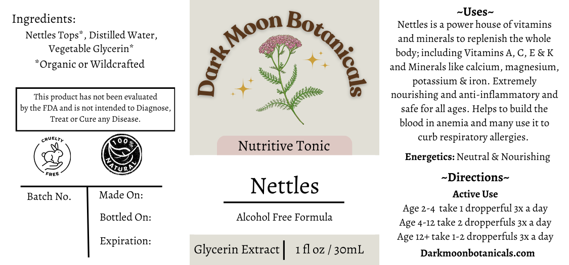 Nettles Glycerin Extract